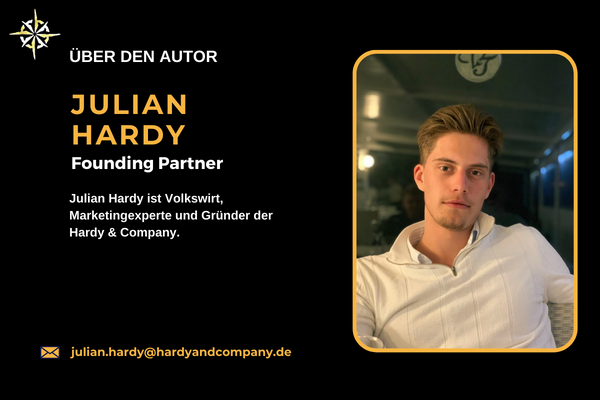 Julian Hardy, Founding Partner bei Hardy & Company